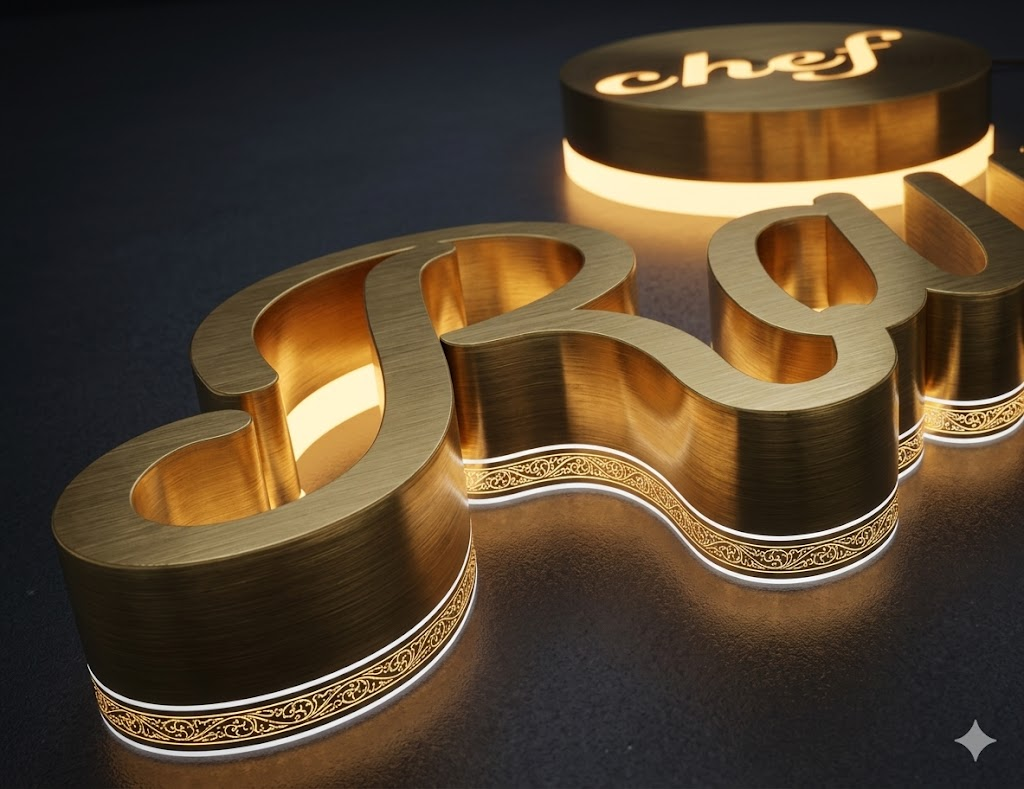 Decorative cutting sample